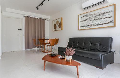 Lagoa Pequena Apartamento | WI-FI 100MB | 120m da Praia do Campeche #CAMP07
