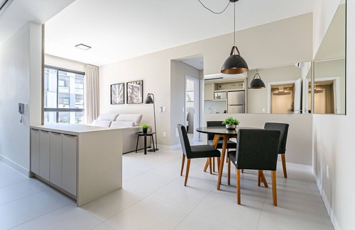 Carvoeira Apartamento | WI-FI 300MB | 400m from UFSC #CARV01