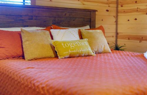 Hochatown Casa | Wide Glide Lodge - In-home Movie Room, Hot Tub and Large 1-acre property with Playset