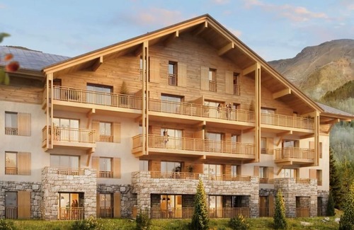 Saint-Etienne-de-Tinee Apartamento | Wifi, 350m del centro estación, piscina, sauna, hammam, parking, tv, local para esquís, 31m², Auron