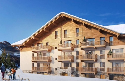 Saint-Etienne-de-Tinee Apartamento | Wifi, 350m del centro estación, piscina, sauna, hammam, parking, tv, local para esquís, 42m², Auron