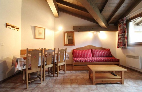 Val Cenis Apartamento | Wifi, 10m from ski slopes, 4th floor, balcony, parking, tv, ski locker, 38m², Val Cenis