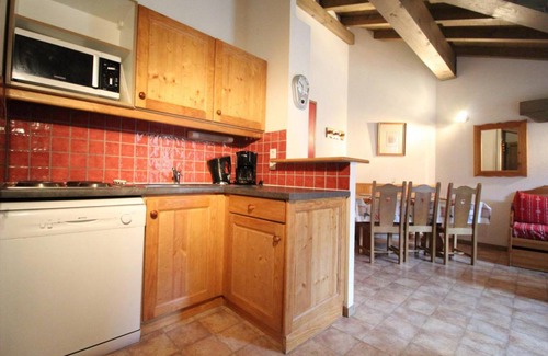 Val Cenis Apartamento | Wifi, 10m from ski slopes, 4th floor, balcony, parking, tv, ski locker, 38m², Val Cenis