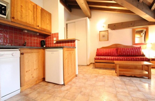 Val Cenis Apartamento | Wifi, 10m from ski slopes, 4th floor, balcony, parking, tv, ski locker, 33m², Val Cenis