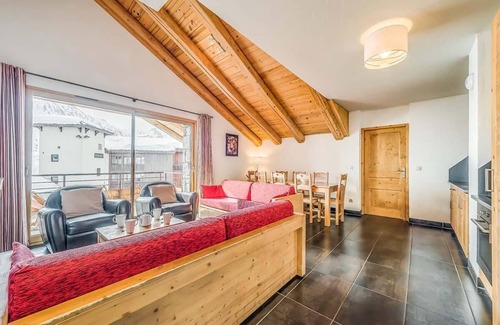 Les Almes Apartamento | Wifi, 4.o piso, balcón, tv, local para esquís, 80m², Tignes