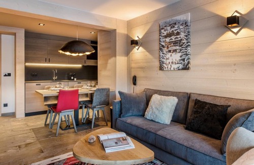 Val-d'Isere Apartamento | Wifi, 50m del centro estación, fitness, piscina, sauna, hammam, balcón, tv, local para esquís, 60m²