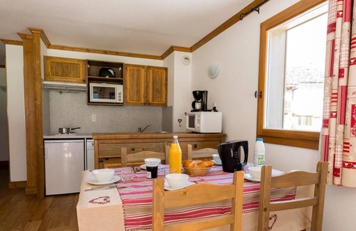 Bessans Apartamento | Wifi, a 50m de las pistas de esquí, fitness, balcón, tv, local para esquís, 41m², Bessans