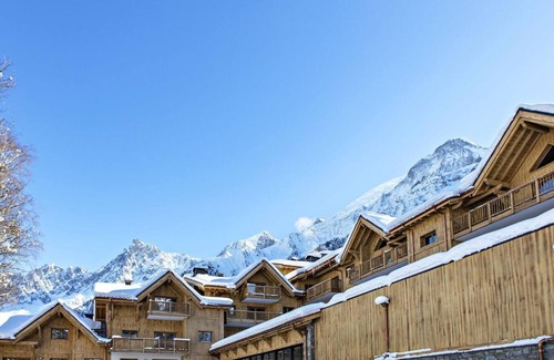 Les Houches Apartamento | Wifi, gimnasio, piscina, balcón, estacionamiento, televisión, 40m², Les Houches