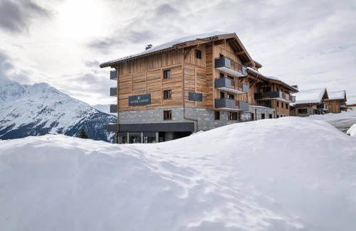 Les Eucherts Apartamento | Wifi, 200m from shops, view valley, fitness, swimming pool, balcony, parking, tv, ski locker, 65m²