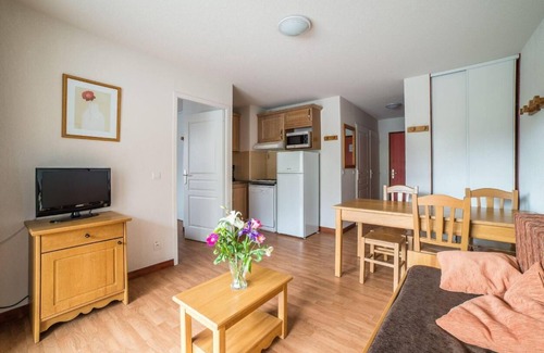 Les Bottieres Apartamento | Wifi, fitness, piscina, terraza, balcón, parking, tv, local para esquís, 24m², Les Bottières