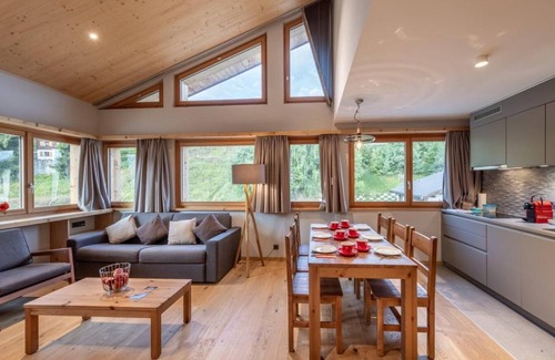 Vercorin Apartamento | Wifi, ski-in/ski-out & foot of the slopes, sauna, hammam, tv, ski locker, 78m², Vercorin