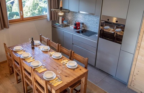 Vercorin Apartamento | Wifi, ski-in/ski-out & foot of the slopes, sauna, hammam, tv, ski locker, 72m², Vercorin
