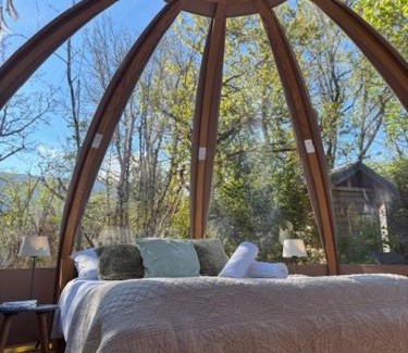 Champfromier Otro | Wigwam et Dôdome sous les étoiles