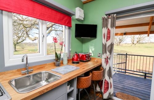 Llanddeusant Cabaña | WILD ACRE, pet friendly, with hot tub in Llandovery