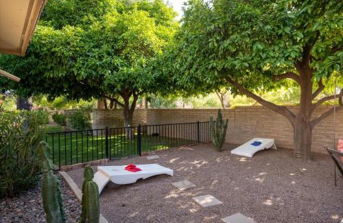 South Scottsdale Casa | Wild Wild West Foosball Fire Pit & Shared Pool