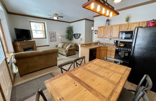 Ouray Condominio | Will it be ICE AXE, CRAWLER, NORDIC? 1200MGPS-Mtn Views! On River! BBQ & yard!