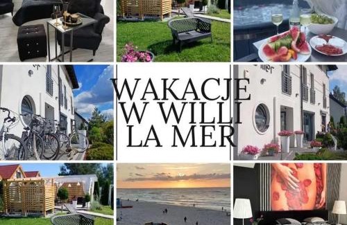 Ustka Casa | Willa La mer-Balia z jacuzzi, sauna ,klimatyzacja ,rowery