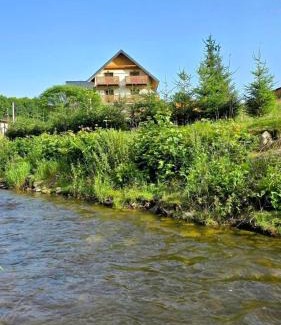 Stronie Slaskie Apartamento | Willa Sowia nowe apartamenty nad górskim potokiem zachwycający widok na góry