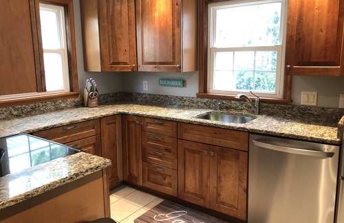 Huron Casa | Willow Grove Lake House with Private Beach Access