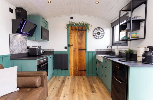 Saundersfoot Chalet De Esquí | Willows Rest - 1 Bed Shepherd's Hut - Pentlepoir