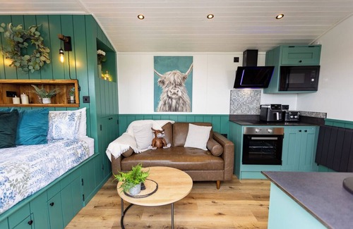 Saundersfoot Chalet De Esquí | Willows Rest - 1 Bed Shepherd's Hut - Pentlepoir