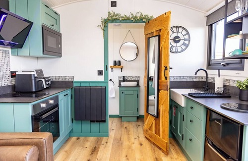 Saundersfoot Chalet De Esquí | Willows Rest - 1 Bed Shepherd's Hut - Pentlepoir