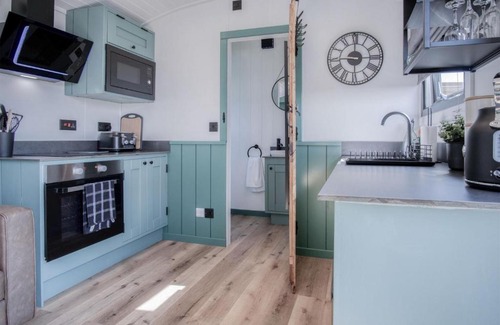 Saundersfoot Chalet De Esquí | Willows Rest - 1 Bed Shepherds Hut - Pentlepoir