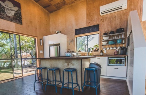 Dripping Springs Casa | windows cabin 1 · ↞Modern Hill Country Tiny Cabin 1 w/ Loft & Light↠