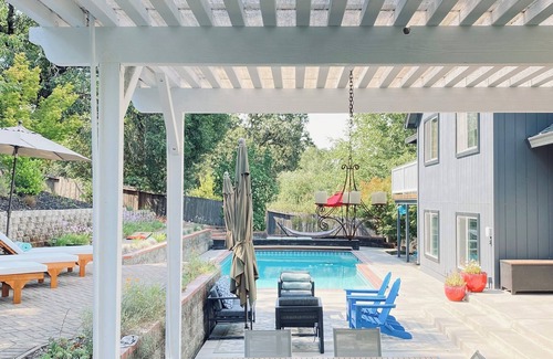 Graton Casa | Wine country 5 bd with pool, hot tub and bocce