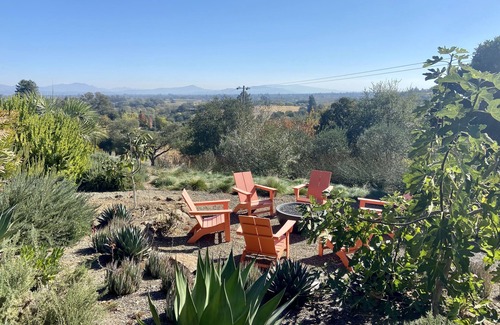 Sebastopol Casa | Wine Country Guest Cottage with Vineyard Views and Gardens