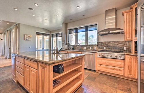 Temecula Villa | Wine Country Retreat with Pool and Sunset Views!