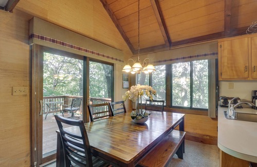 Treeloft Cabaña | Wintergreen Home w/ Hot Tub, Deck & Mountain Views