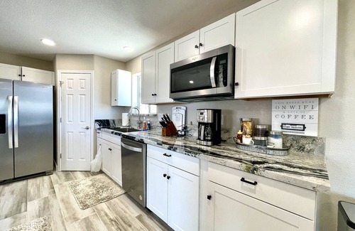 Lake Havasu City Villa | Wknd@Bernies 2Homes-2HotTubs-GAME ROOM, Private Compound--Amazing H2O/Mtn Views!
