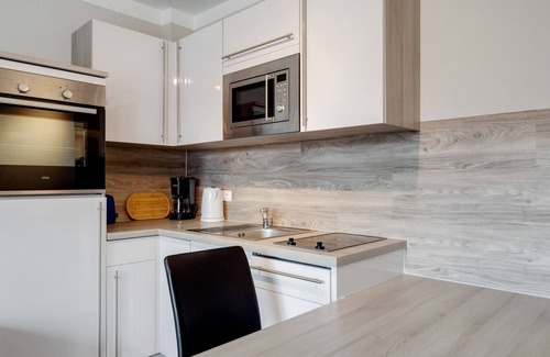 Gross Schwansee Apartamento | Apartamento en Kalkhorst con stadtnaher Terrasse
