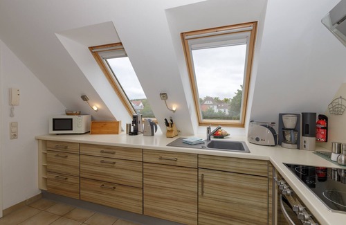 Alt Gaarz Apartamento | Wohlfühlen in der Ferienwohnung Blue Sky