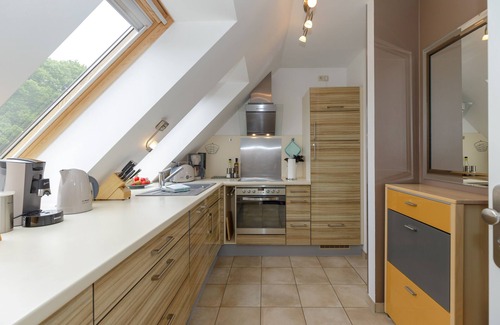 Alt Gaarz Apartamento | Wohlfühlen in der Ferienwohnung Blue Sky