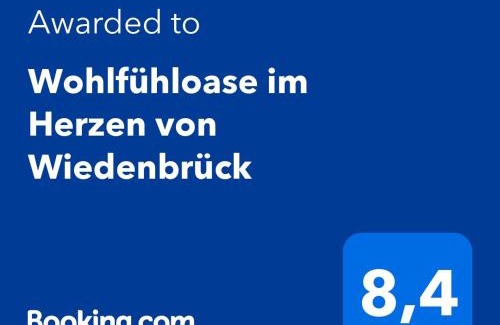 Wiedenbruck Apartamento | Wohlfühloase im Herzen von Wiedenbrück