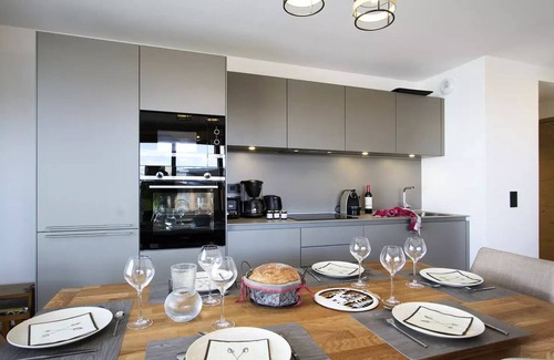 Bergers Apartamento | Wohnung Cocooning sehr heller Fuß