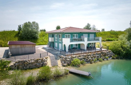 Leipheim Apartamento | Wohnung E1 im Erdgeschoss Gemütlich im Mediterranen Stil Eingerichtet