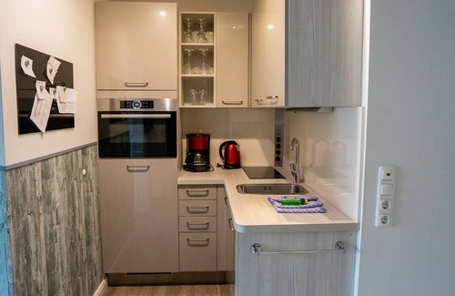 Busum Apartamento | Wohnung Heimathafen im Erlengrund mit Balkon für bis zu 4 Personen