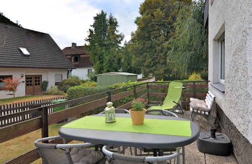 Marsberg Apartamento | Wohnung im Sauerland mit Terrasse