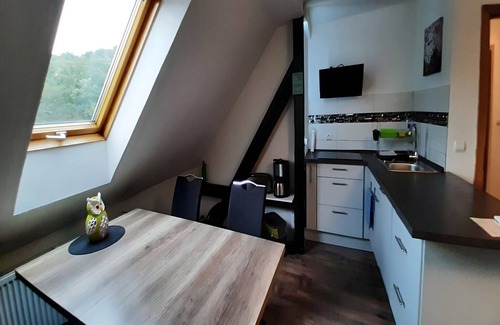 Burgk Apartamento | Apartamento en Burgk am Fluss Saale und See