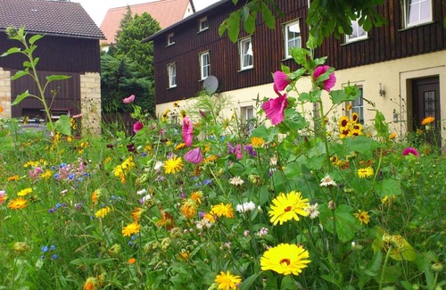 Weißig Apartamento | Wohnung in Weibig mit Garten