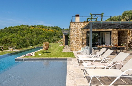 Passignano sul Trasimeno Villa | Casa de vacaciones privada con A/C, piscina privada, WIFI, terraza, vista panorámica, aparcamiento