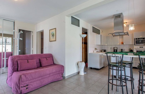 Vieux-Boucau-les-Bains Casa | Estupenda casa de vacaciones para 8 personas con WIFI, piscina privada, TV, patio y aparcamiento