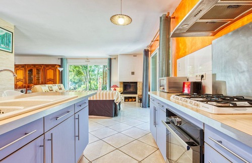 Naujac-Sur-Mer Casa | Casa de vacaciones privada con WIFI, piscina privada, TV, terraza, mascotas permitida, aparcamiento