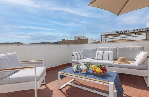 Centro histórico de Peniscola Casa | Estupenda casa de vacaciones privada para 12 personas con WIFI, TV, terraza y aparcamiento
