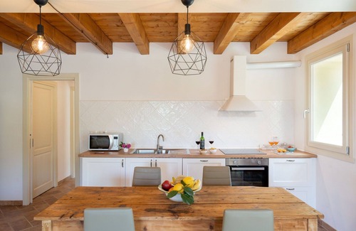 Borgo San Lorenzo Villa | Casa de vacaciones privada con A/C, piscina privada, WIFI, TV, patio, vista panorámica