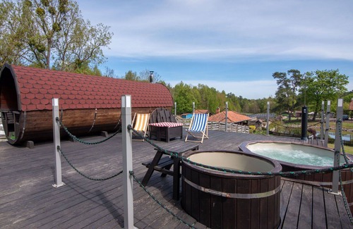 Grunwald Casa | Casa de vacaciones privada con jacuzzi, WIFI, TV, terraza, vista panorámica