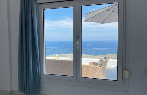 Vourvoulos Villa | Wonderful Santorini Villa | 2 Bedroom | Dream Villa Tria | Stunning Sea Views & Private Pool | Vourvoulos